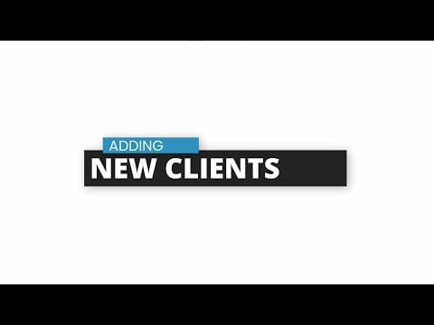 Adding New Clients