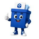 Boxy, the InsureBox mascot